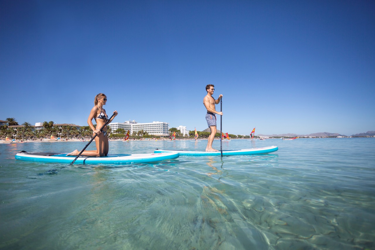 Immersing yourself in the magic of Mediterranean Sea through a beautiful hotel in Playa de Muro.